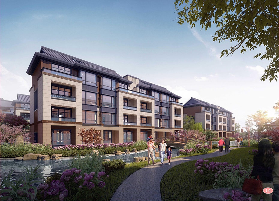 康養(yǎng)城效果圖