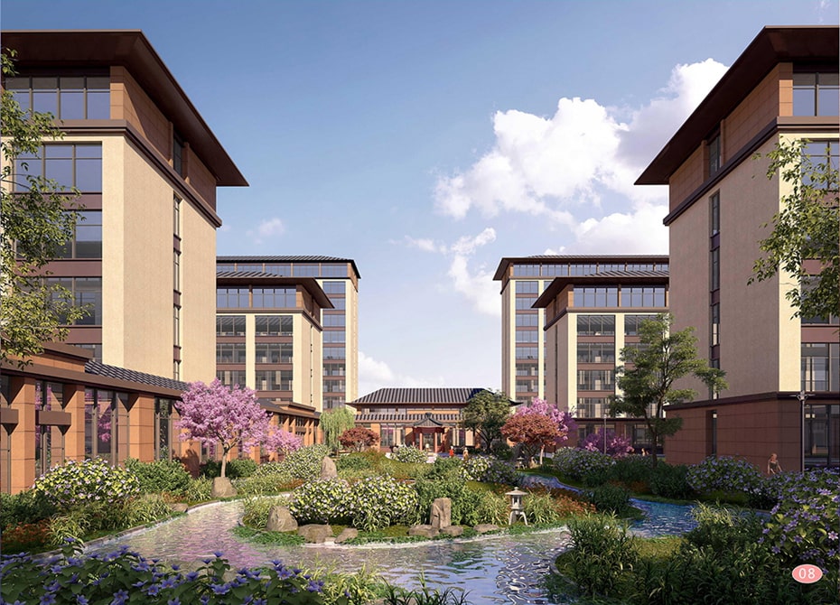 康養(yǎng)城效果圖